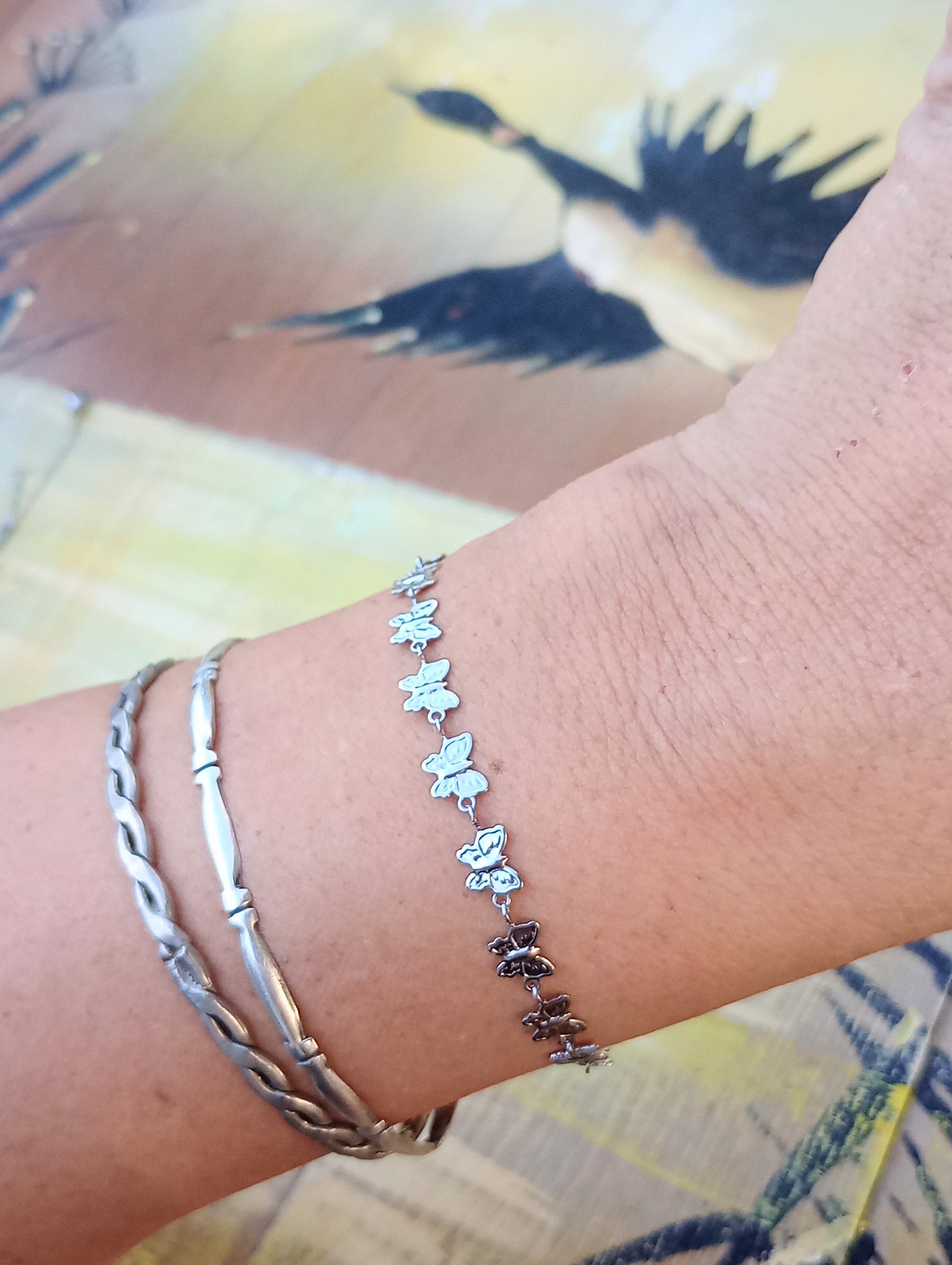 Dainty Butterfly Bracelet