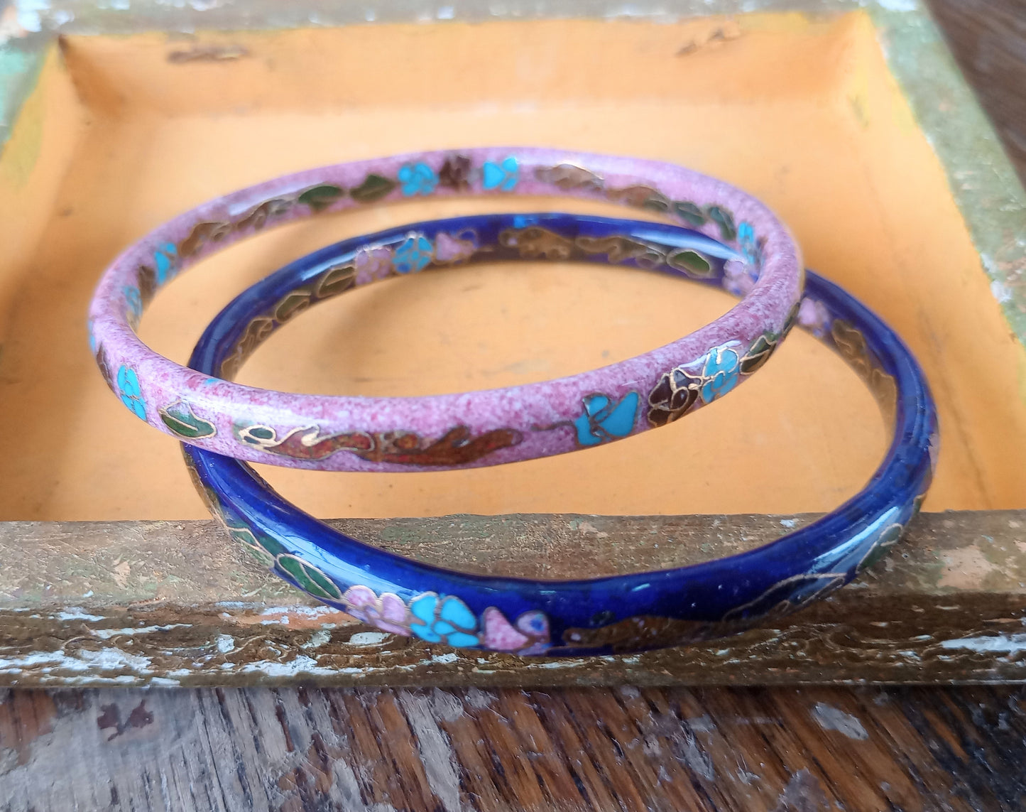 Cloisonne Vintage Bracelets
